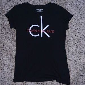 Calvin Klein black loose fitting Tshirt